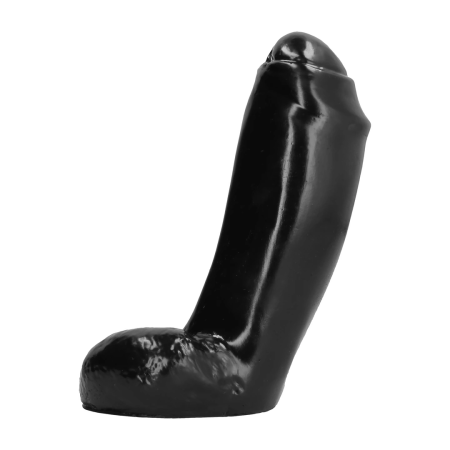 All Black Model 5592 Intimate Silicone Machine 18 cm Black