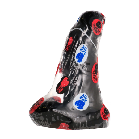 All Black Model 05 Intimate Accessory 13 cm Black - Smooth Veined Design