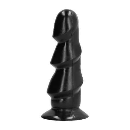 All Black Model 5530 Multi-Ring Intimate Silicone Device 17 cm Black