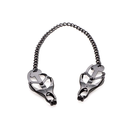 XR Brands Monarch Noir Adjustable Clamp System Black 3.5in