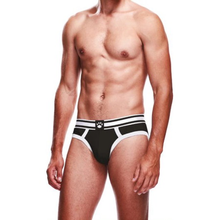 Prowler Brief L Black/White - Two-Tone Classic Style Underwear