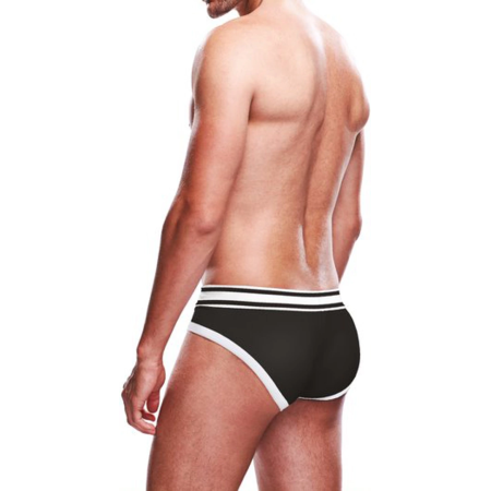 Prowler Brief S Black/White - Modern Two-Tone Underwear, Size S