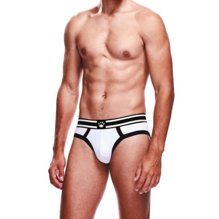 Prowler Brief XL White/Black - Two-Tone Stylish Men’s Underwear