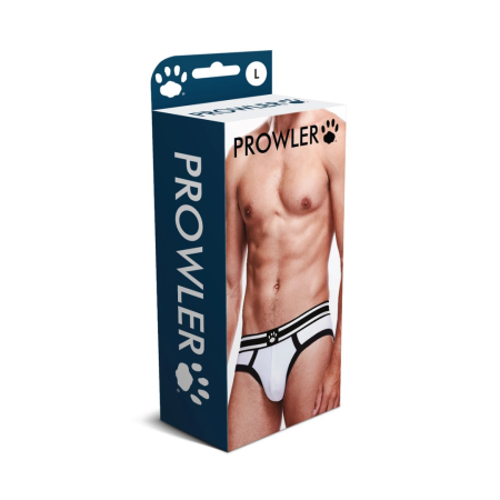 Prowler Brief XL White/Black - Two-Tone Stylish Men’s Underwear