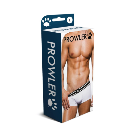 Prowler Trunk L White/Black - Two-Tone Athletic Design