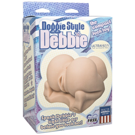 Doc Johnson Doggie Style Debbie ULTRASKYN Intimate Device Dual Entry