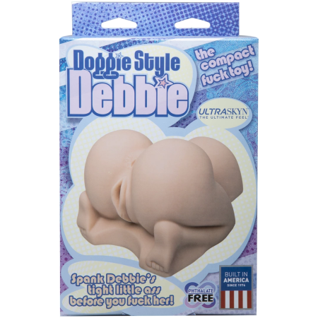 Doc Johnson Doggie Style Debbie ULTRASKYN Intimate Device Dual Entry