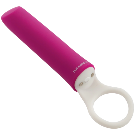 Doc Johnson iPlease Mini Vibrator - Discreet Lipstick Design, 20 Modes
