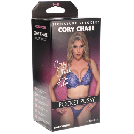 Doc Johnson Cory Chase ULTRASKYN Intimate Pocket Device, Compact