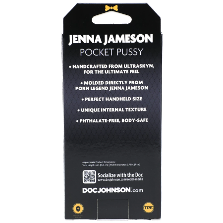 Doc Johnson Jenna Jameson ULTRASKYN Pocket Intimate Device Nude