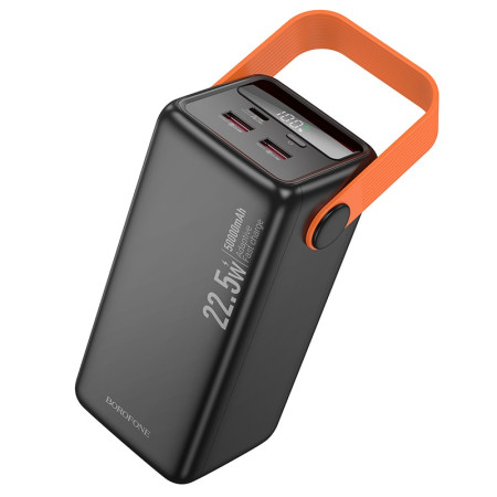 Išorinė baterija Borofone BJ66A 50000mAh juoda
