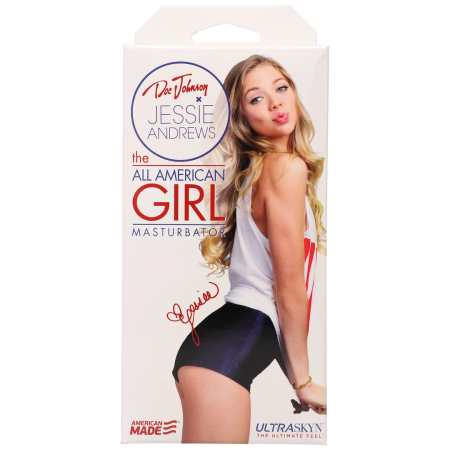 Doc Johnson Jessie Andrews ULTRASKYN Anatomical Intimate Device Beige