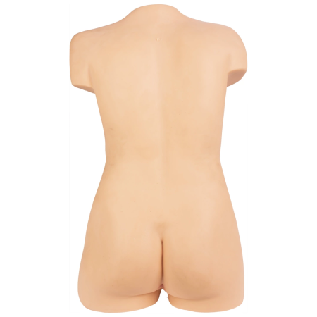 Doc Johnson Lena Moon Life-Size Silicone Model ULTRASKYN 5-Inch Chest-Thigh Replica