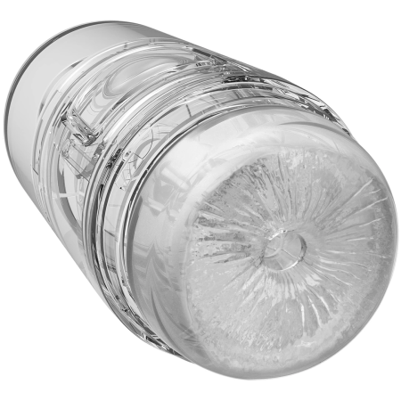 Doc Johnson Optix Pop-Off Clear Double-Ended Compact Intimate Device