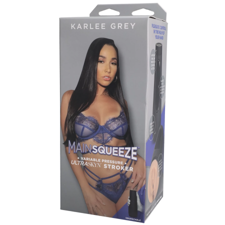 Doc Johnson Main Squeeze Karlee Gray ULTRASKYN Compact Intimate Device