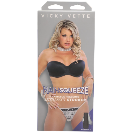 Doc Johnson Main Squeeze Vicky Vette ULTRASKYN Anatomical Stroker Case