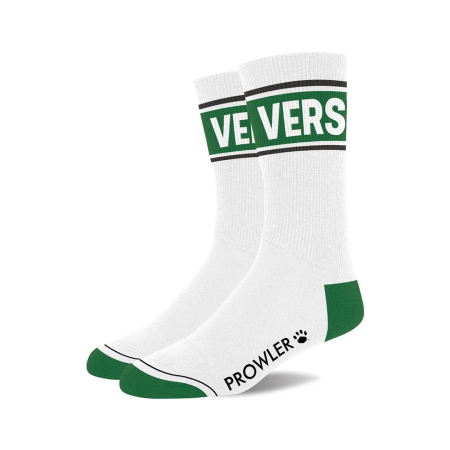 Prowler Vers Socks White/Green - Comfort Cotton Ankle Socks