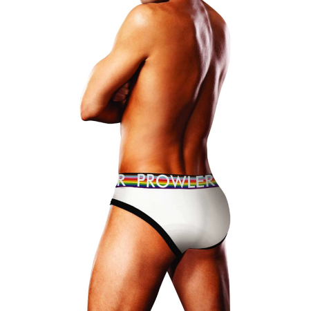 Prowler Oversized Paw Brief XL White - Signature Logo Waistband
