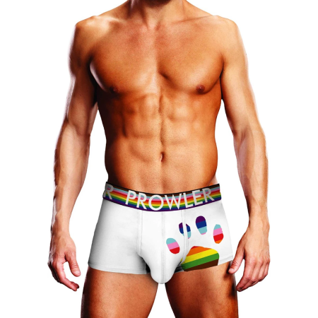 Prowler Paw Print Trunk XL White - Signature Logo & Soft Fabric