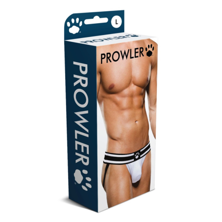 Prowler Jockstrap XS White/Black - Supportive Sport Model