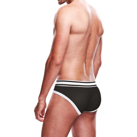Prowler Brief XS Black/White - Two-Tone Soft Stretch Underwear