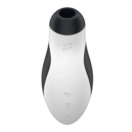 Satisfyer Orca Dual Air Pulse Device Black/White, 2 Motors, Waterproof