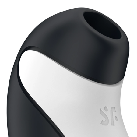 Satisfyer Orca Dual Air Pulse Device Black/White, 2 Motors, Waterproof