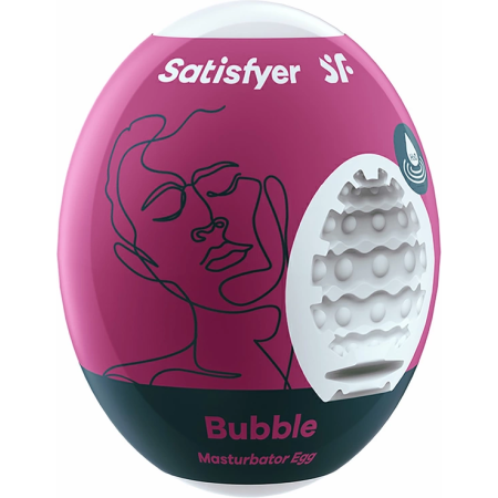Satisfyer EGGCITED Bubble Intimate Stimulation Egg Hydro-Active TPE