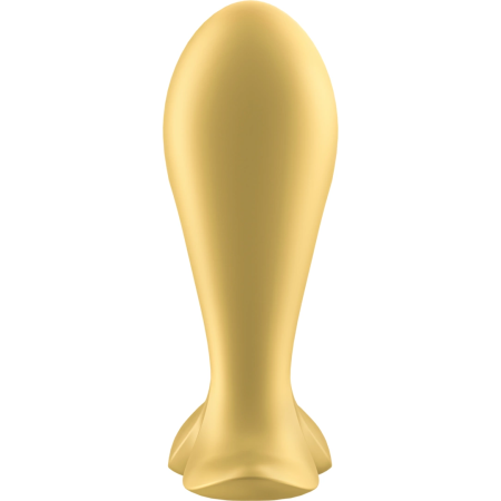 Satisfyer Intensity Plug Gold - Ergonomic Silicone Plug, App Control