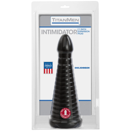 Doc Johnson TitanMen Intimidator 28 cm Black Anal Trainer Plug