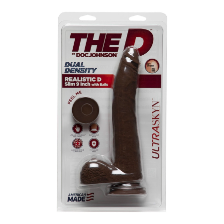 Doc Johnson The D Slim ULTRASKYN Dual Density 2-Piece Set, Natural Color
