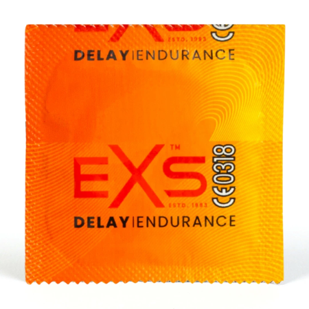 EXS Endurance Delay 144-Pack Latex Condoms with Lidocaine Lubricant