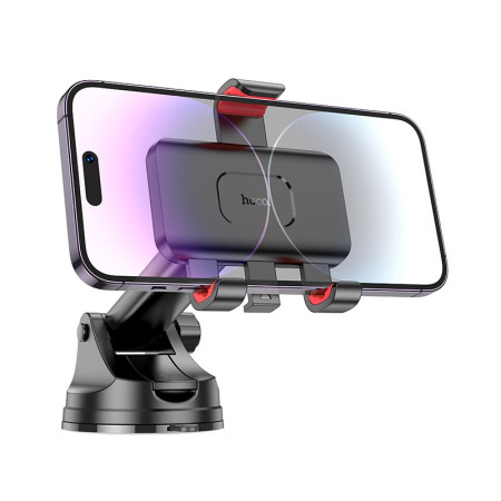 Automobilinis telefono laikiklis Hoco H22 (prietaisų skydelio) juodas