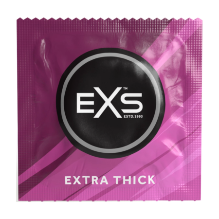 EXS Extra Thick 12-Pack - Enhanced Durability Latex Protection