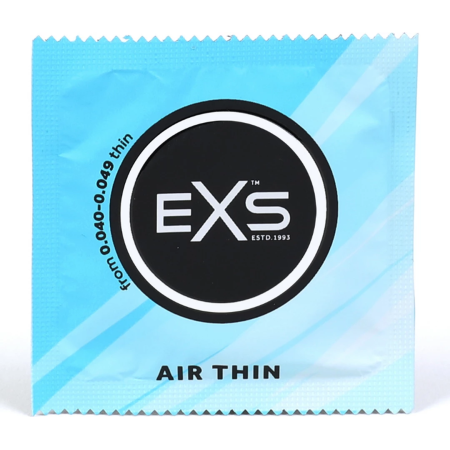 EXS Air Thin 12-Pack Ultra Thin Latex Protection, 56mm, Odorless