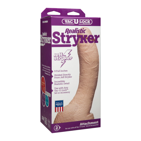 Stryker Vac-U-Lock Intimate Attachment 24 cm White Body-Safe Material