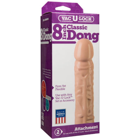 Doc Johnson Classic Dong 20 cm - Anatomically Shaped Intimate Model