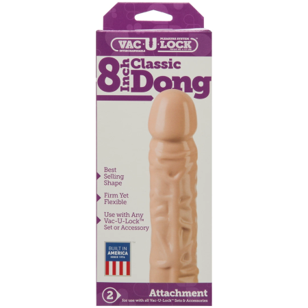 Doc Johnson Classic Dong 20 cm - Anatomically Shaped Intimate Model