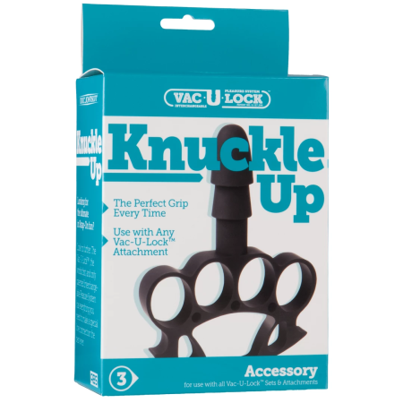 Doc Johnson Knuckle Up Universal Intimate Attachment System Black