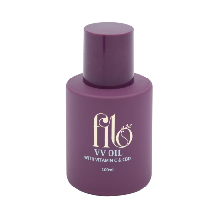 VV Skincare Oil with Vitamin C & CBD - Protective Restorative Serum 30ml