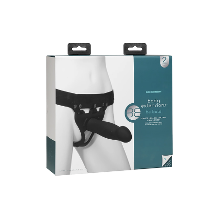 Doc Johnson Body Extensions Bold Silicone Harness with Vibrating System