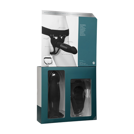 Doc Johnson Body Extensions Bold Silicone Harness with Vibrating System