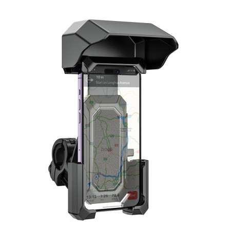 Telefono laikiklis dviračiui ir motociklui Hoco H31, juodas