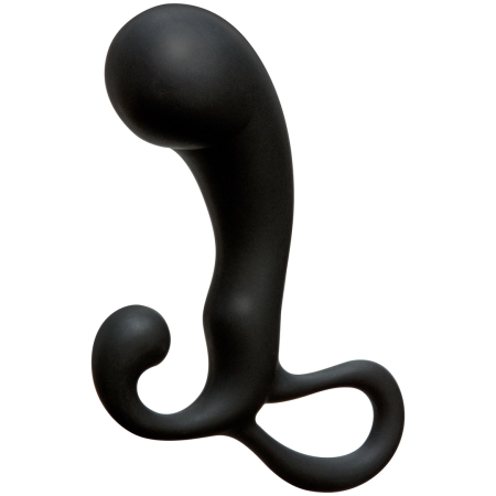Doc Johnson OptiMALE P-Massager Black Silicone Intimate Wellness Device