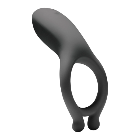 Doc Johnson OptiMALE Rechargeable Silicone Vibrating Ring Black USB