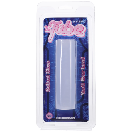 Doc Johnson The Tube Intimate Sleeve Clear Flexible 18cm