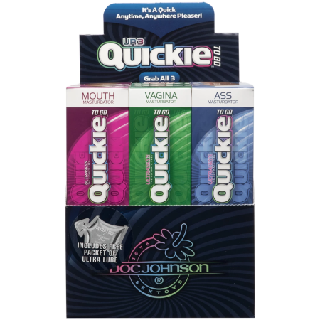 Doc Johnson Counter Display ULTRASKYN Intimate Sleeves Set 12 pcs