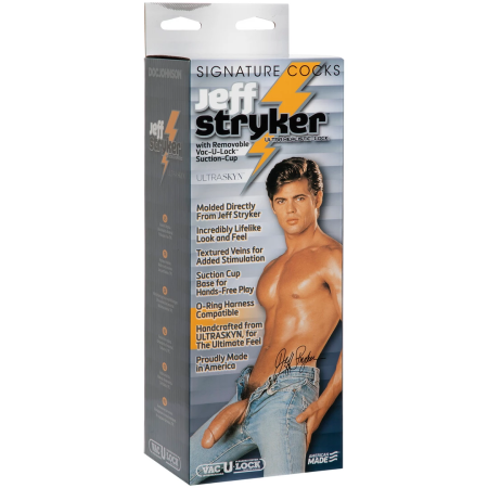 Doc Johnson Jeff Stryker Anatomical Model UR3 25 cm White