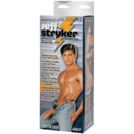 Doc Johnson Jeff Stryker Anatomical Model UR3 25 cm White
