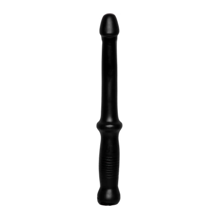 Doc Johnson Anal Probe Push Flexible PVC Wand Black 18 cm